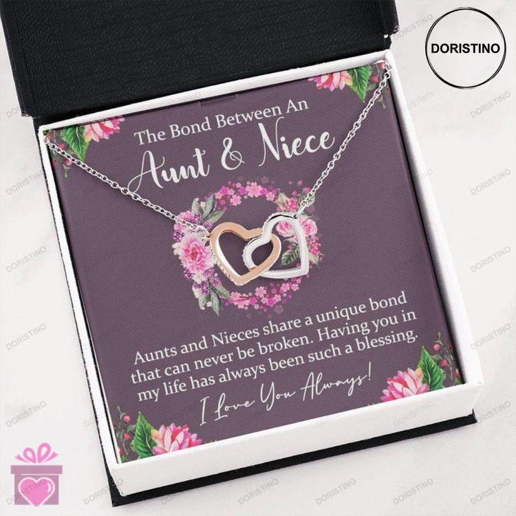 Aunt Necklace Niece Necklace Aunt Niece Necklace Aunt Gift Niece Gift Niece Necklace Aunt Necklace M Doristino Trending Necklace