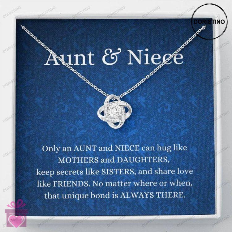 Aunt Necklace Niece Necklace Aunt Niece Necklace Unique Bond Aunt Niece Gift For Aunt Auntie Doristino Limited Edition Necklace