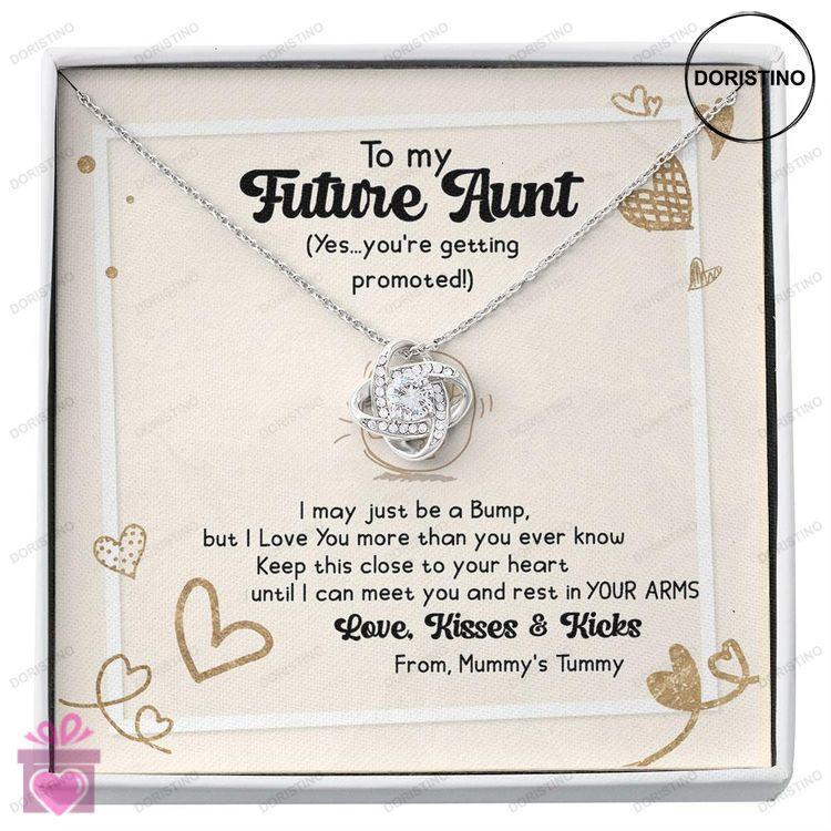 Aunt Necklace Sentimental New Auntie Gift Future Auntie Soon To Be Auntie Reveal To Auntie To Be Gif Doristino Awesome Necklace