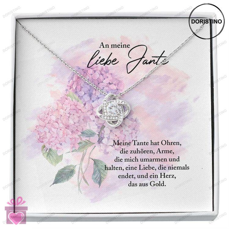 Aunt Necklace Tante Schmuck Tante Gift Quotes For German Aunt German Auntie Necklace Tante Message C Doristino Awesome Necklace
