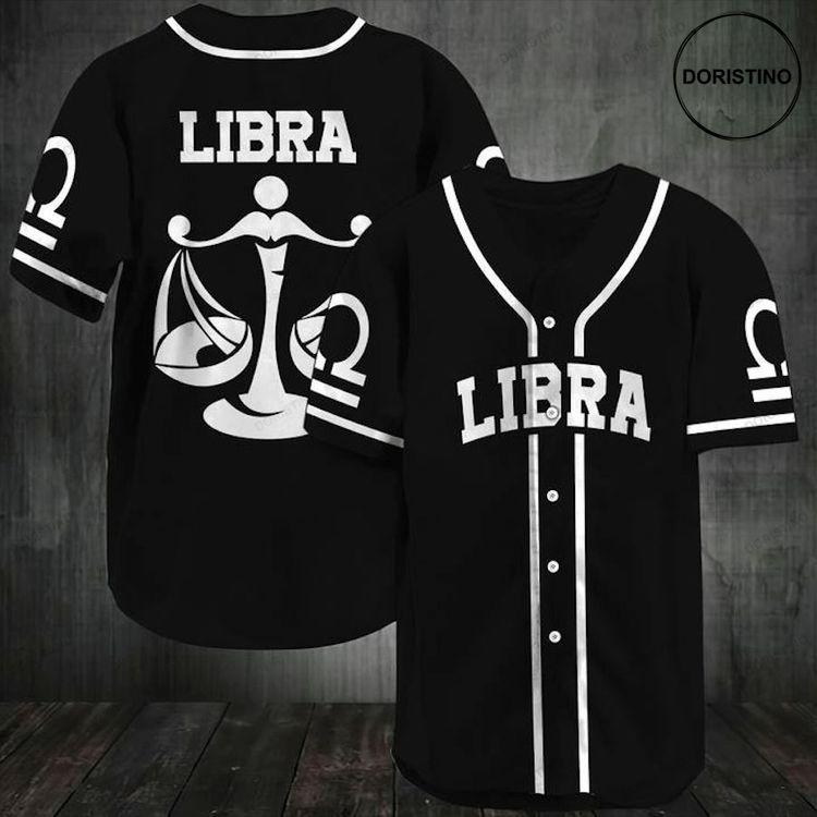 B Ampampw Libra Zodiac Personalized Doristino Limited Edition Baseball Jersey
