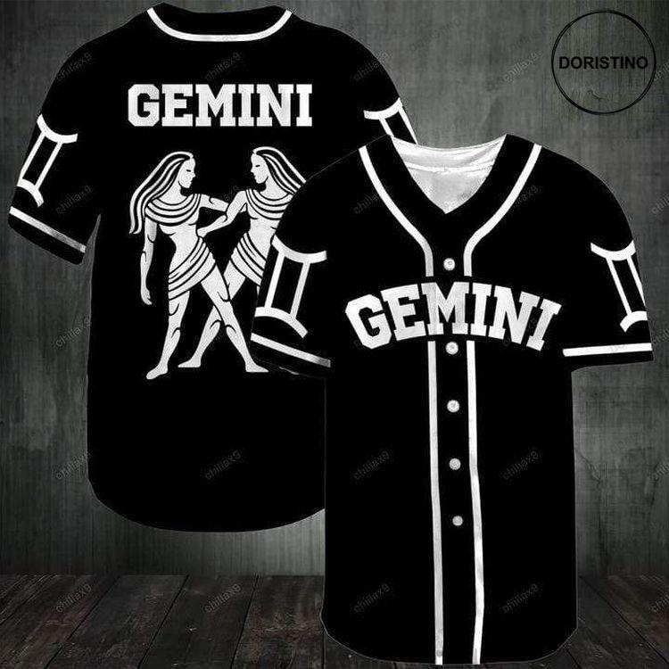 B Ampampw Zodiac Gemini Personalized Kv Doristino Awesome Baseball Jersey