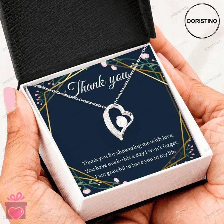 Baby Boy Shower Hostess Necklace Thank You Gift Baby Girl Shower Host Gifts Necklace Doristino Limited Edition Necklace