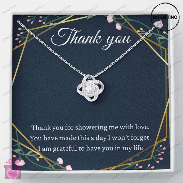 Baby Boy Shower Hostess Necklace Thank You Gift Baby Girl Shower Host Gifts Doristino Trending Necklace