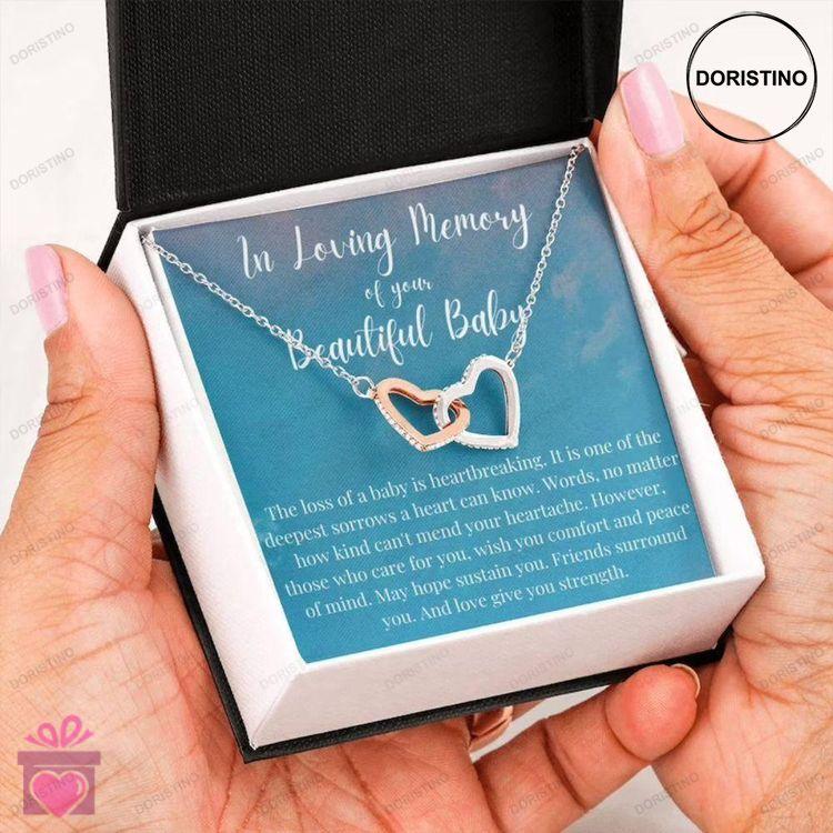 Baby Loss Necklace Gift Infant Loss Gifts Miscarriage Necklace Pregnancy Loss Sorry Necklace Doristino Limited Edition Necklace