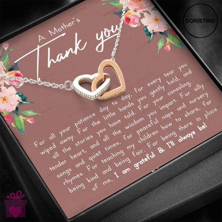 Babysitter Necklace Babysitter Thank You Gift From A Mother Babysitter Appreciation Babysitter Leavi Doristino Awesome Necklace