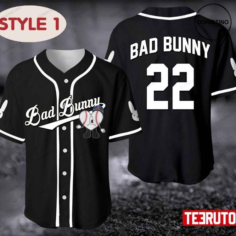 Bad Bunny 22 Un Verano Sin Ti Exclusive Unisex Doristino Limited Edition Baseball Jersey