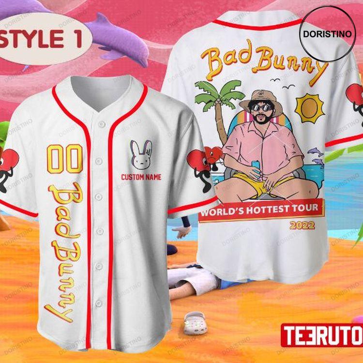 Bad Bunny Custom Name And Number Un Verano Sin Ti Personalize Doristino Limited Edition Baseball Jersey