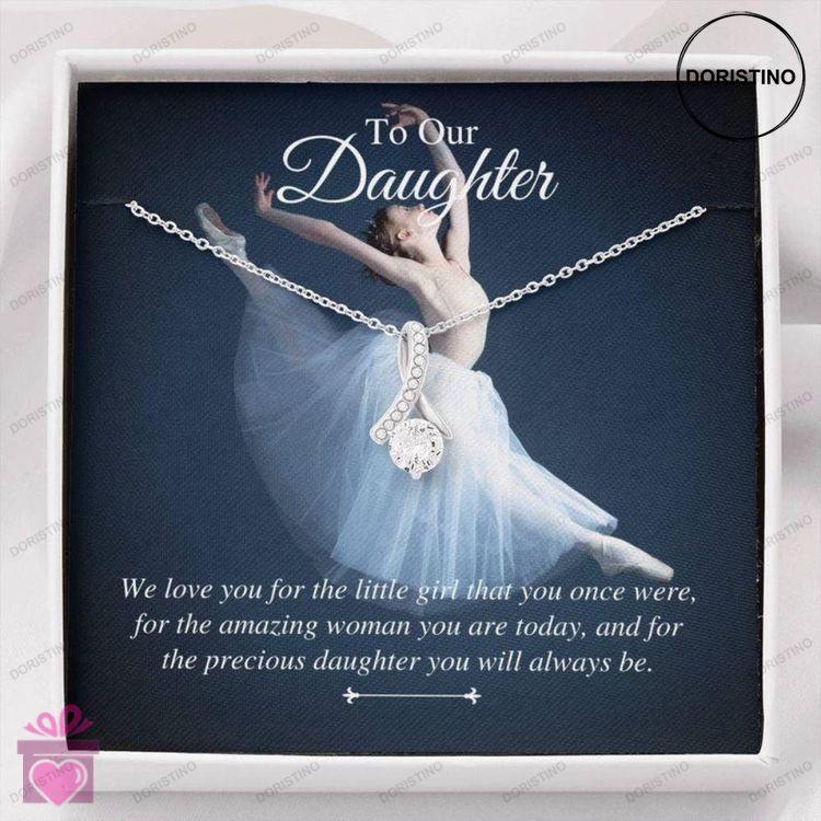 Ballerina Daughter Necklace Baller Lover Ballet Dancer Ballerina Necklace Daughter Gift Doristino Trending Necklace