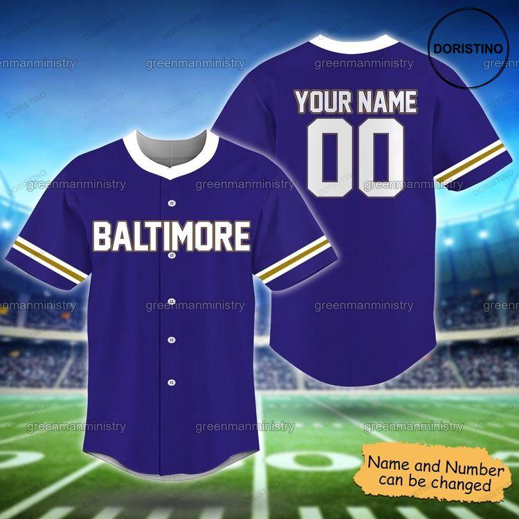 Baltimore Name And Number Customize Doristino Limited Edition Baseball Jersey