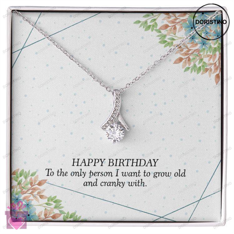 Bday Final Alluring - 925 Sterling Silver Necklace Doristino Limited Edition Necklace
