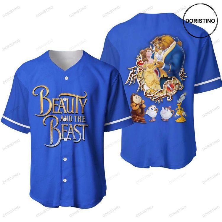 Beauty And Beast Disney 222 Gift For Lover Doristino Limited Edition Baseball Jersey