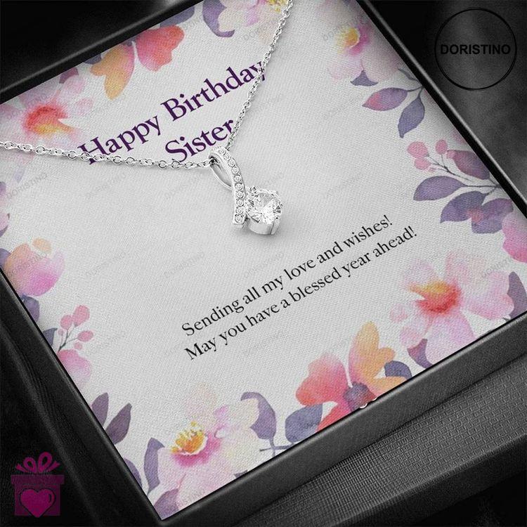 Best Birthday Gift For Sister - 925 Sterling Silver Pendant Doristino Limited Edition Necklace