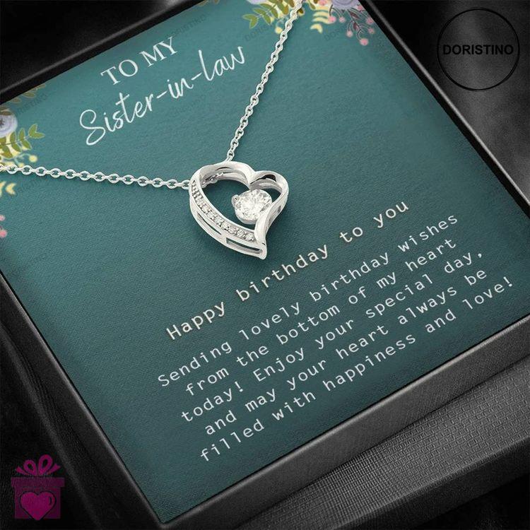 Best Birthday Gift For Sister-in-law - 925 Sterling Silver Pendant Doristino Limited Edition Necklace