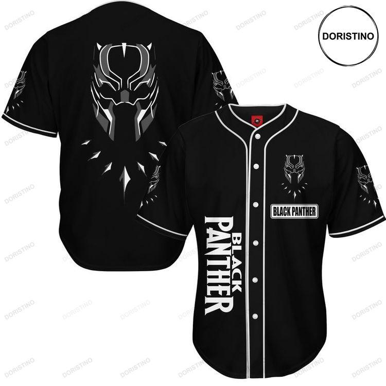 Black Panther Marvel Avengers Gift For Lover Doristino Limited Edition Baseball Jersey