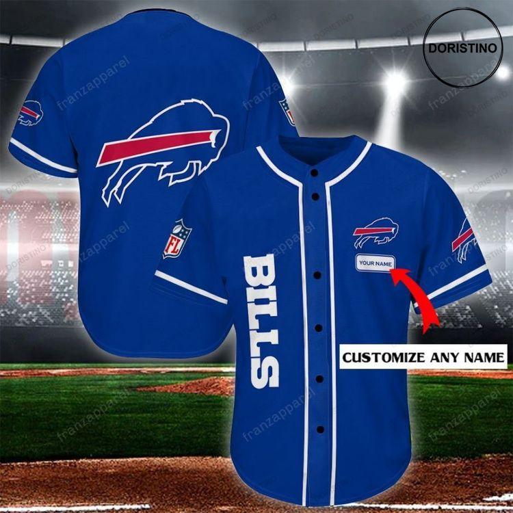 Buffalo Bills Personalized 108 Doristino Limited Edition Baseball Jersey