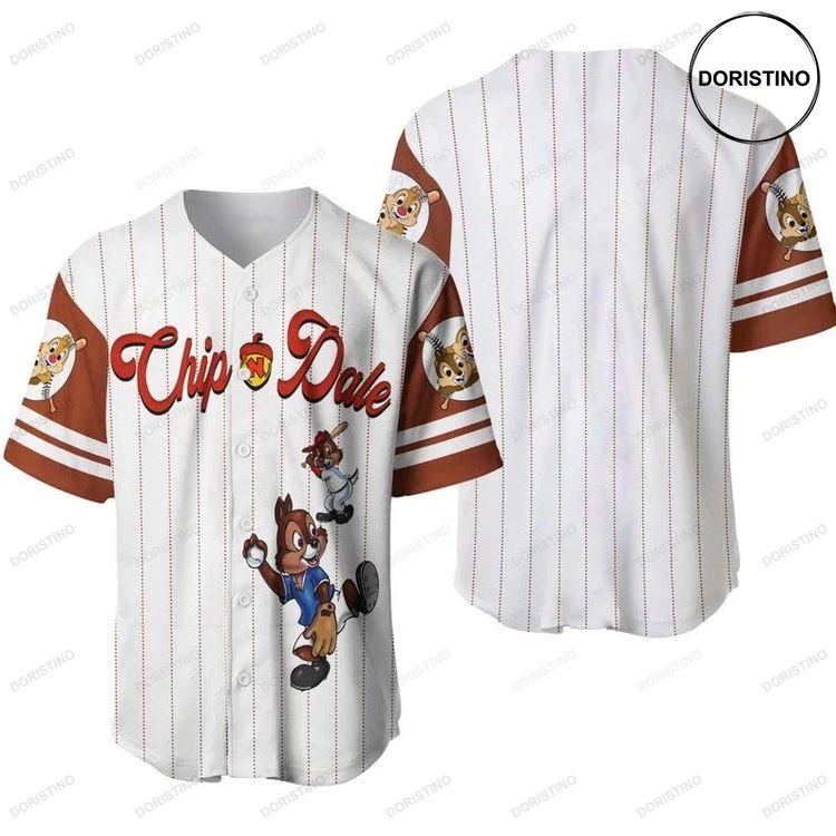Chip And Dale Disney Mickey And Friends 333 Gift For Lover Doristino Awesome Baseball Jersey