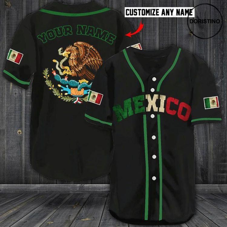 Custom Mexico Eagle 222 Gift For Lover Doristino Limited Edition Baseball Jersey
