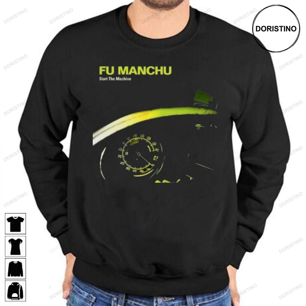 Fu Manchu Band Rock Star Start The Machine Limited Edition T-shirts