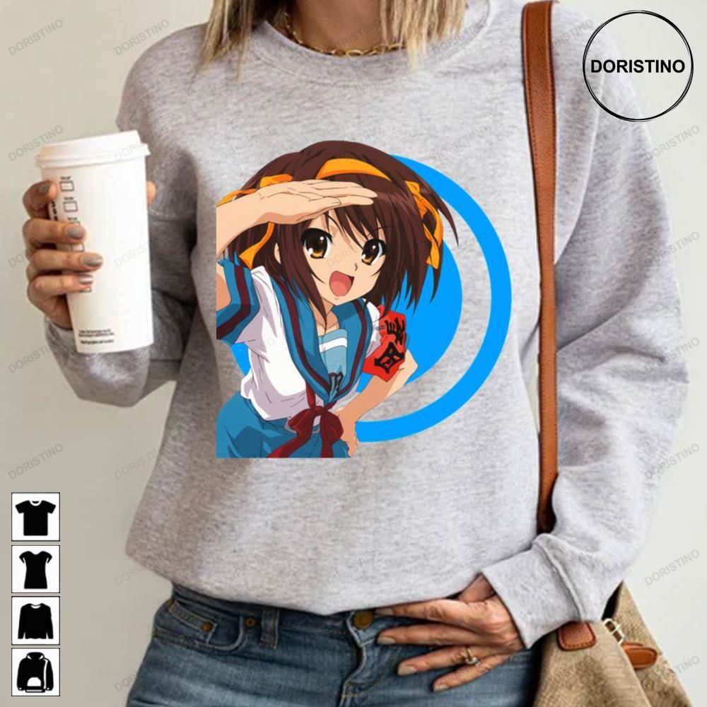 Funny Art The Melancholy Of Haruhi Suzumiya Logo Anime Limited Edition T-shirts