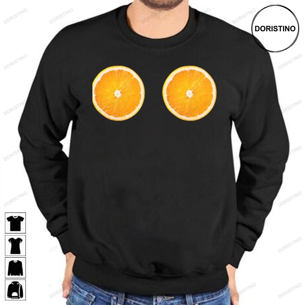 Funny Oranges Boob Awesome Shirts