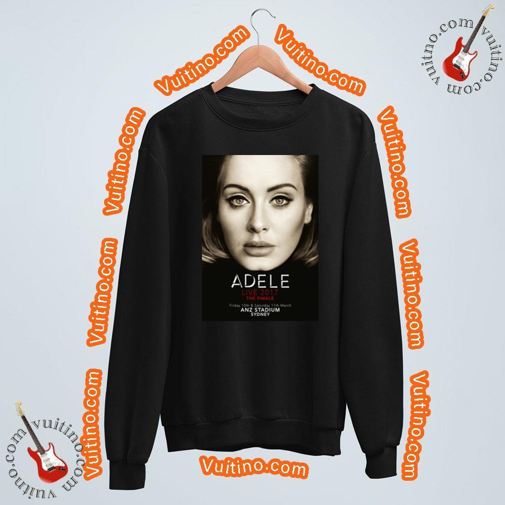 Adele Live 2017 The Finale Anz Stadium Sydney 1011 March Shirt