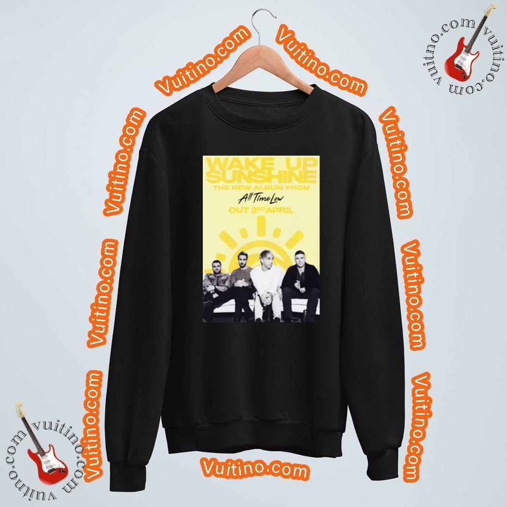 All Time Low Wake Up Sunshine The New Album Shirt