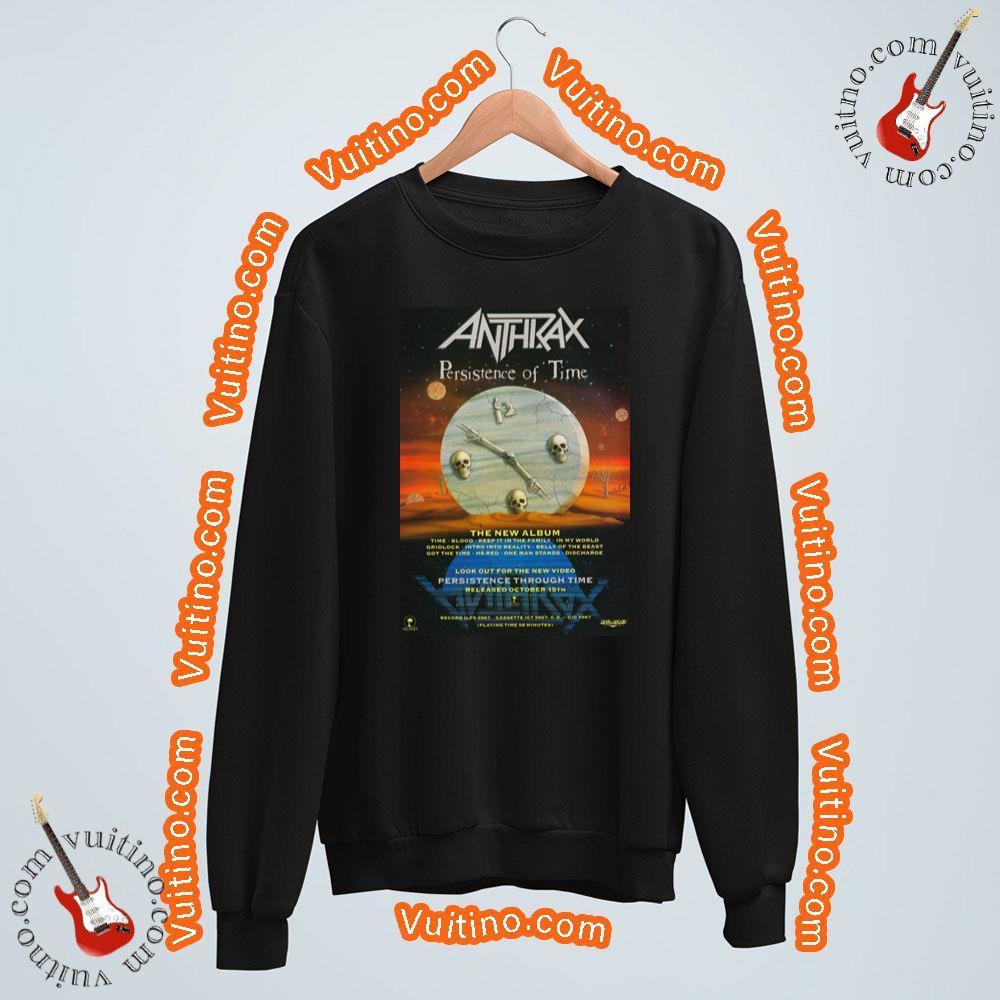 Anthrax Persistence Of Time Apparel