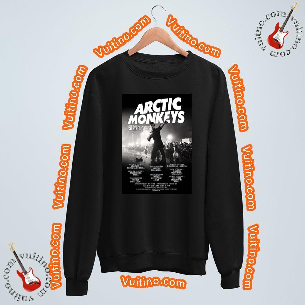 Arctic Monkeys Am 2013 Uk Tour Shirt