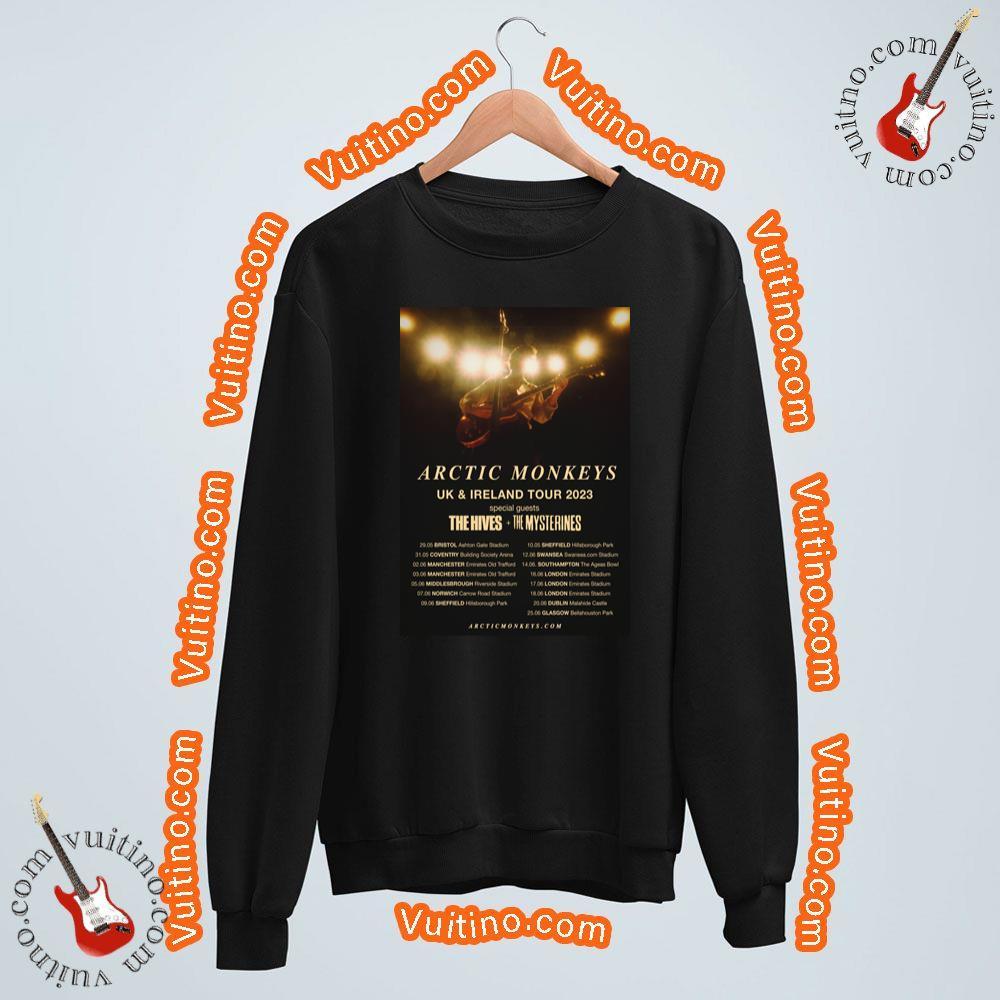 Arctic Monkeys The Car 2023 Uk Ireland Tour Shirt