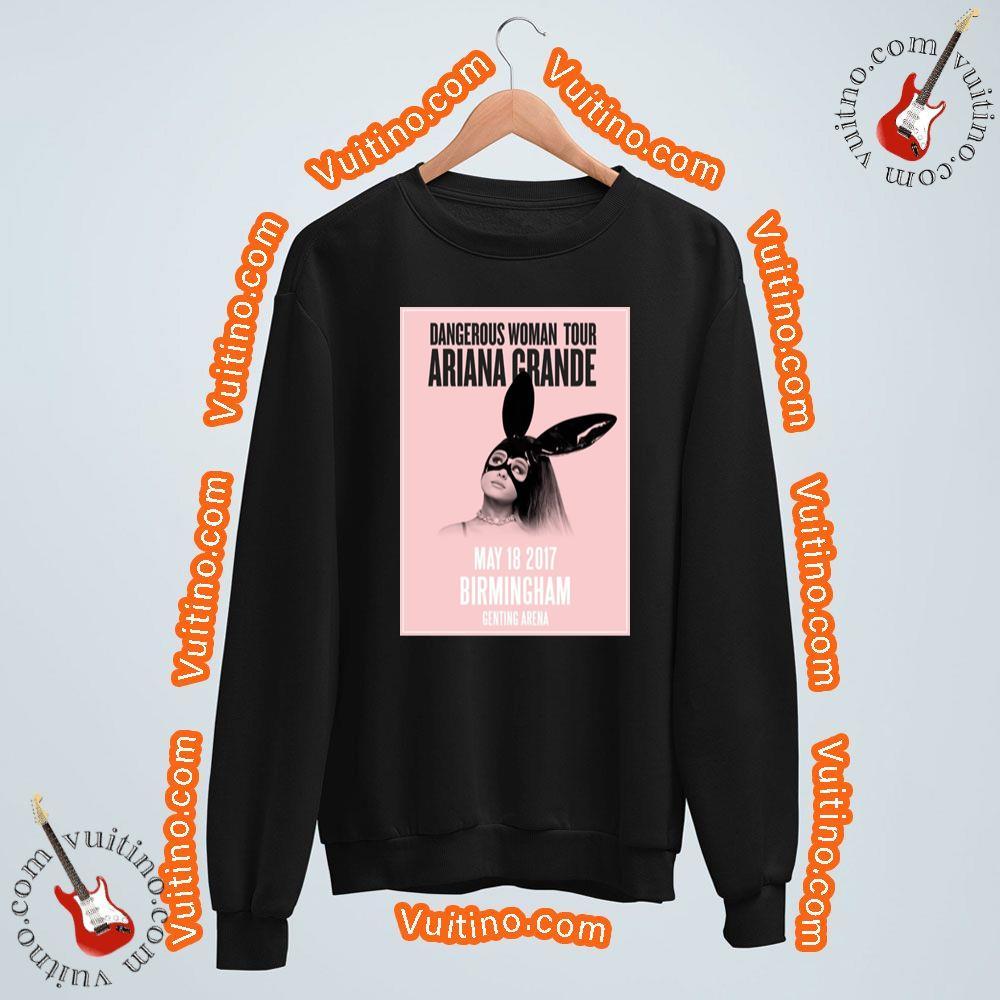 Ariana Grande Dangerous Woman Tour Birmingham May 18 2017 Shirt