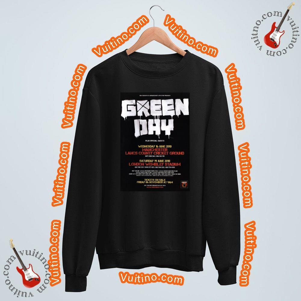 Art Green Day 21st Century Breakdown 2010 Uk Tour Merch