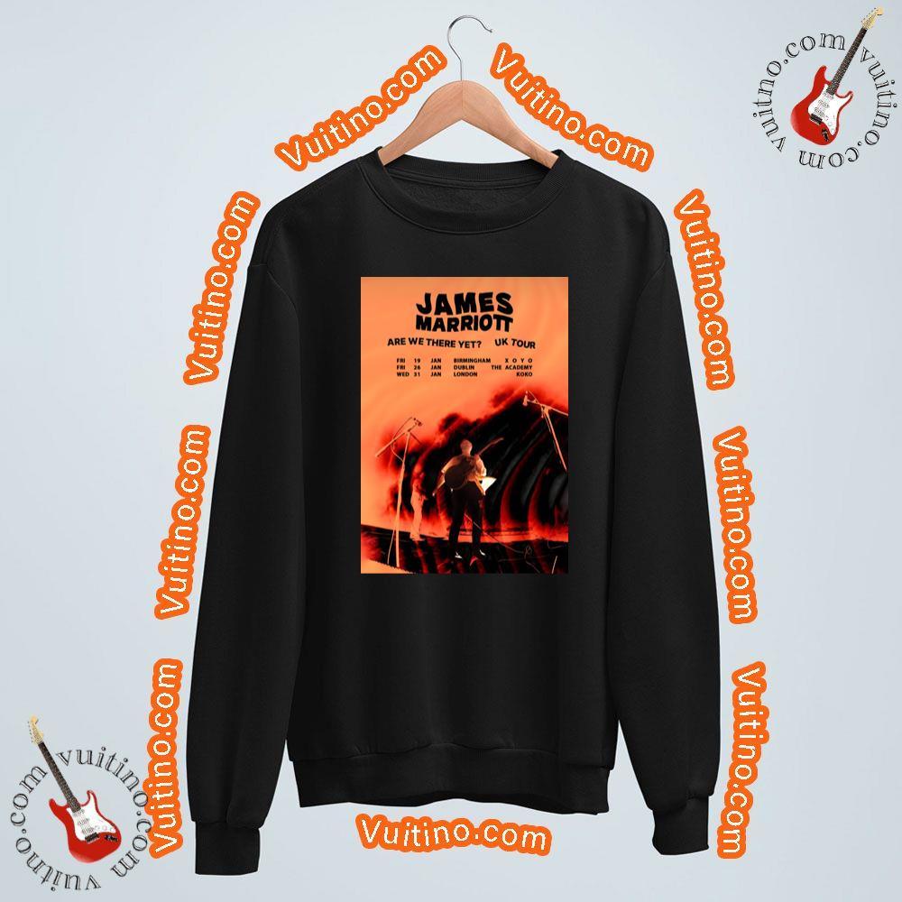 Art James Marriott Are We There Yet 2024 Uk Tour Shirt