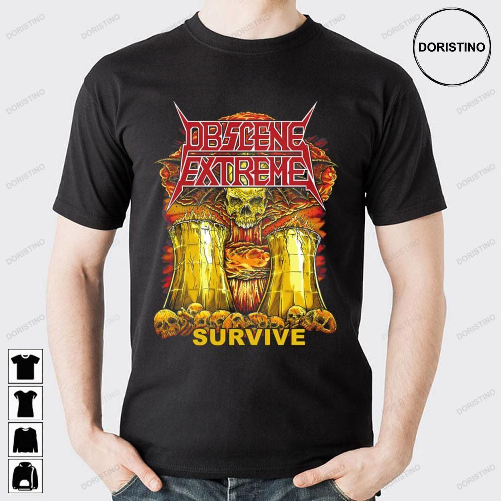 Nuclear Assault Survive Awesome Shirts