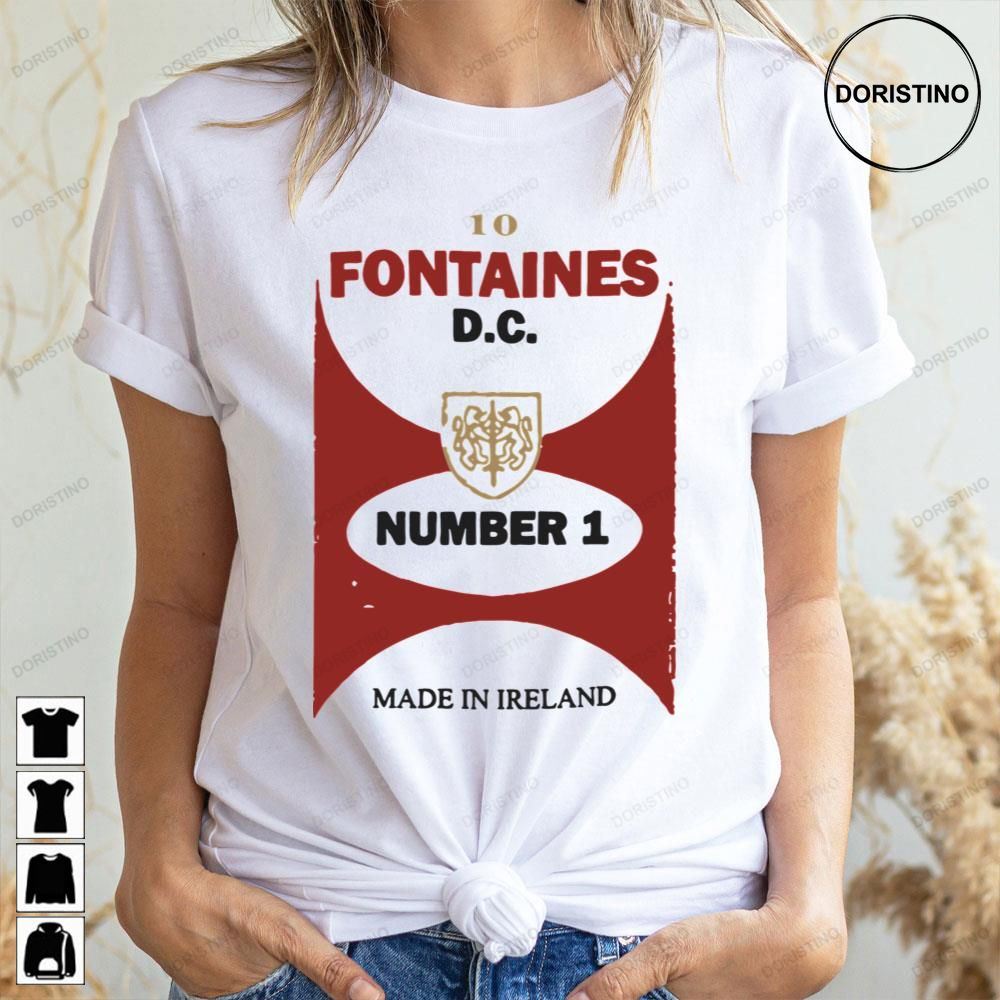 Number 1 Made In Realand Fontaines Dc Awesome Shirts