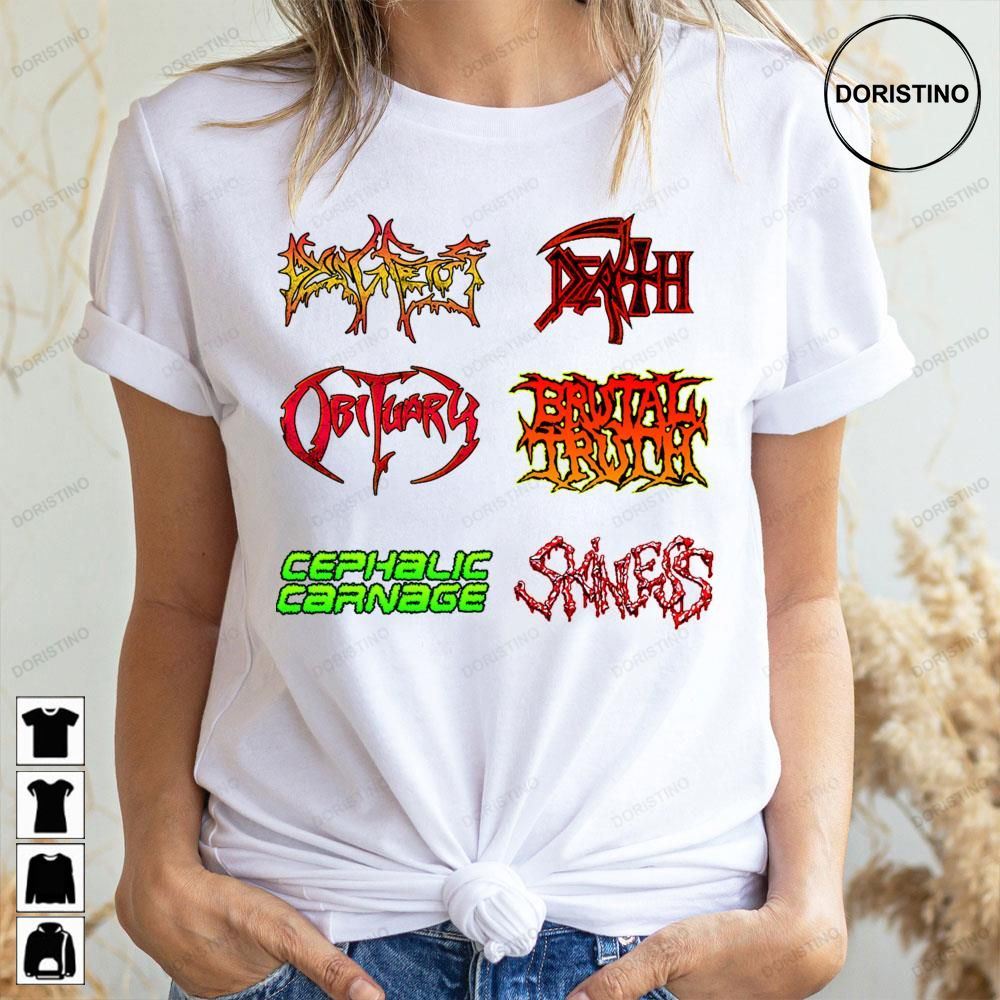 Old School Death Metal Logo Limited Edition T-shirts