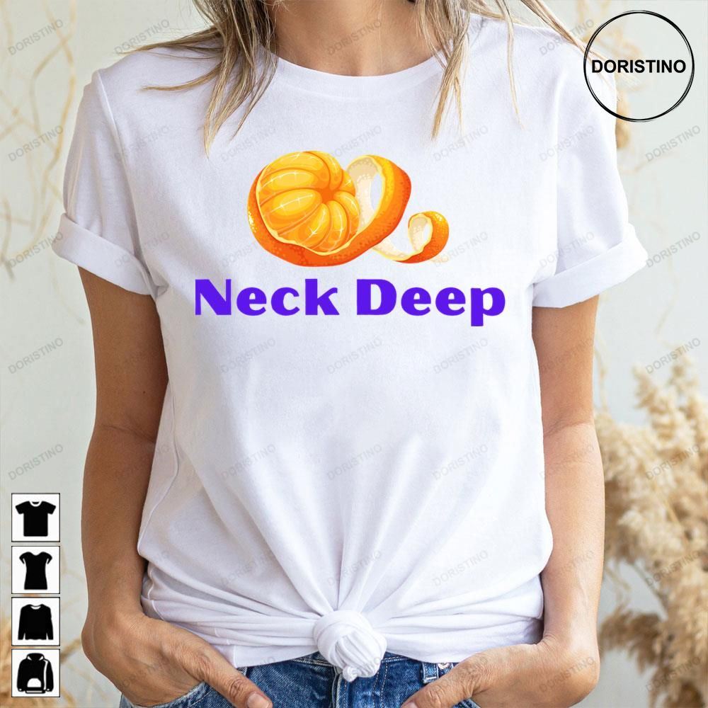 Orange Neck Deep Trending Style