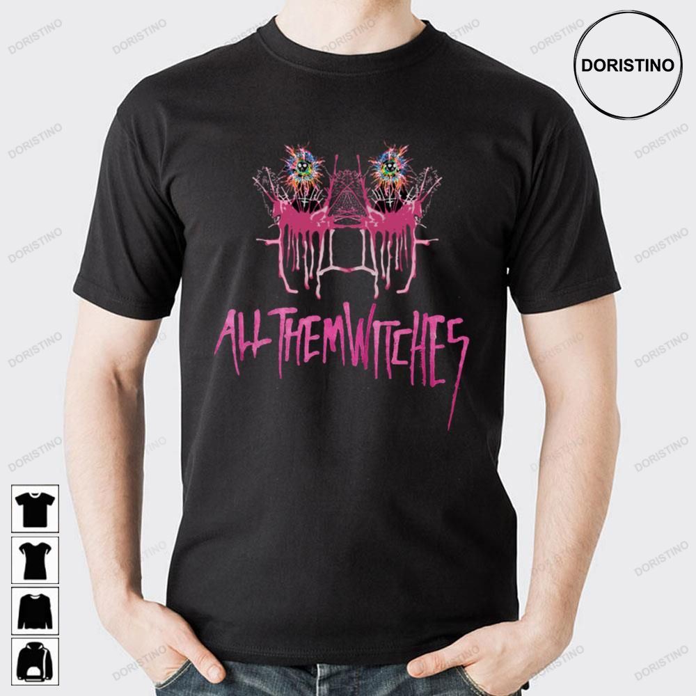 Pink All Them Witches Awesome Shirts
