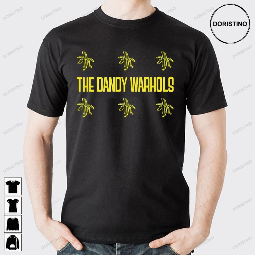 Pop Stencil Banana The Dandy Warhols Trending Style