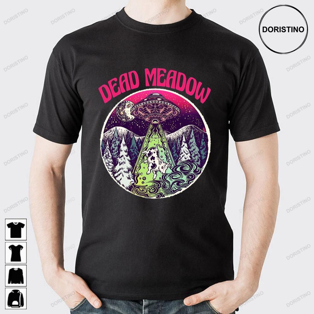 Psychedelic Colorful Sky Dead Meadow Awesome Shirts