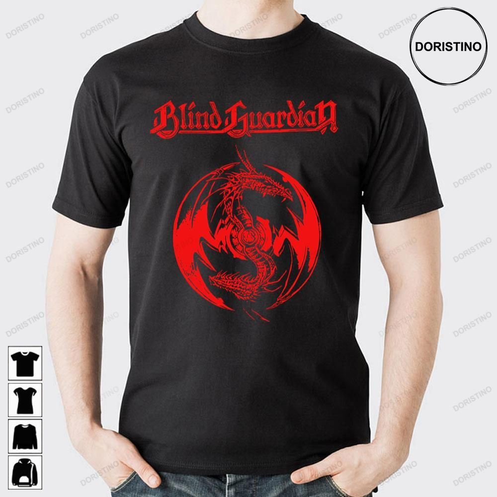 Red Dragon Blind Guardian Awesome Shirts