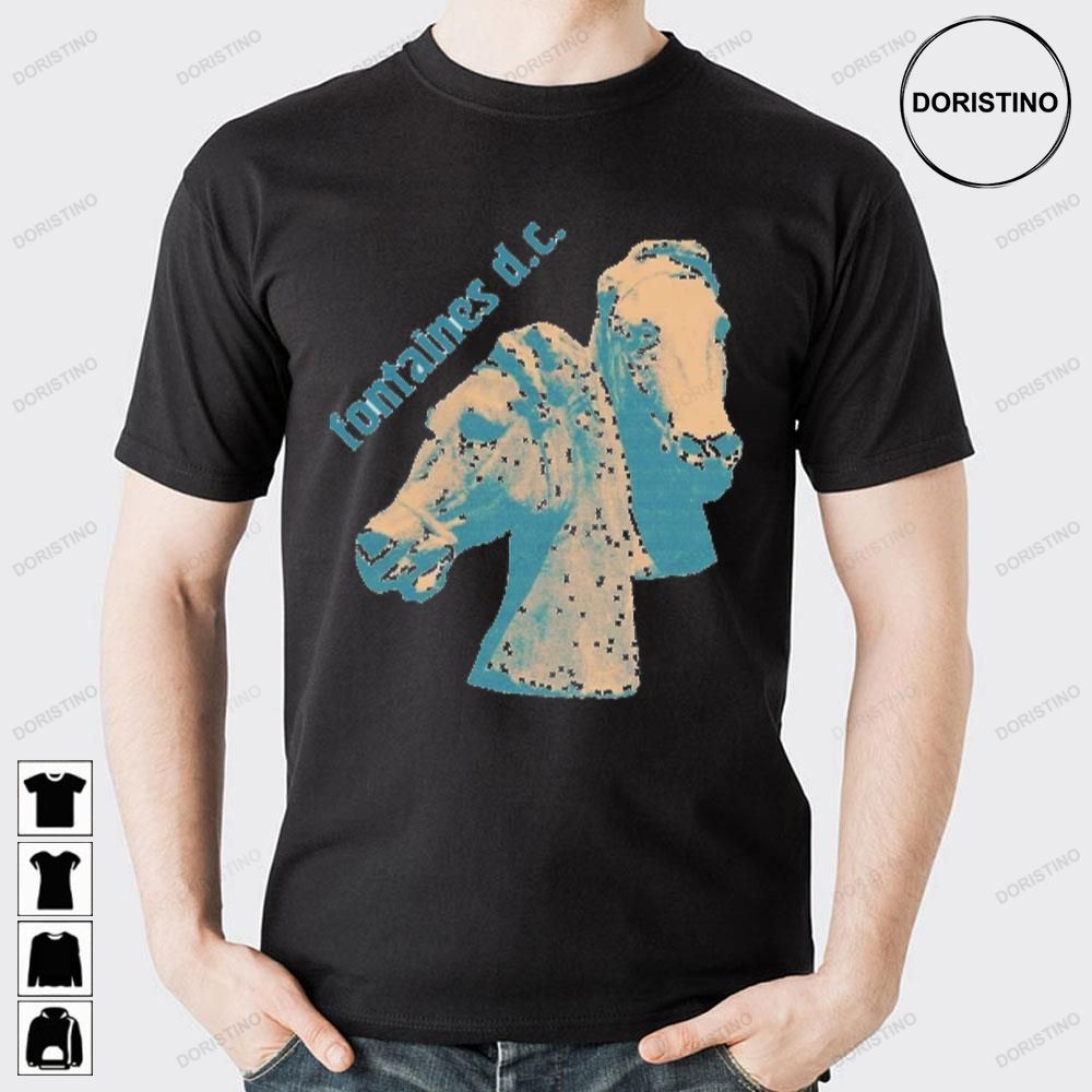 Retro Horse Fontaines Dc Limited Edition T-shirts
