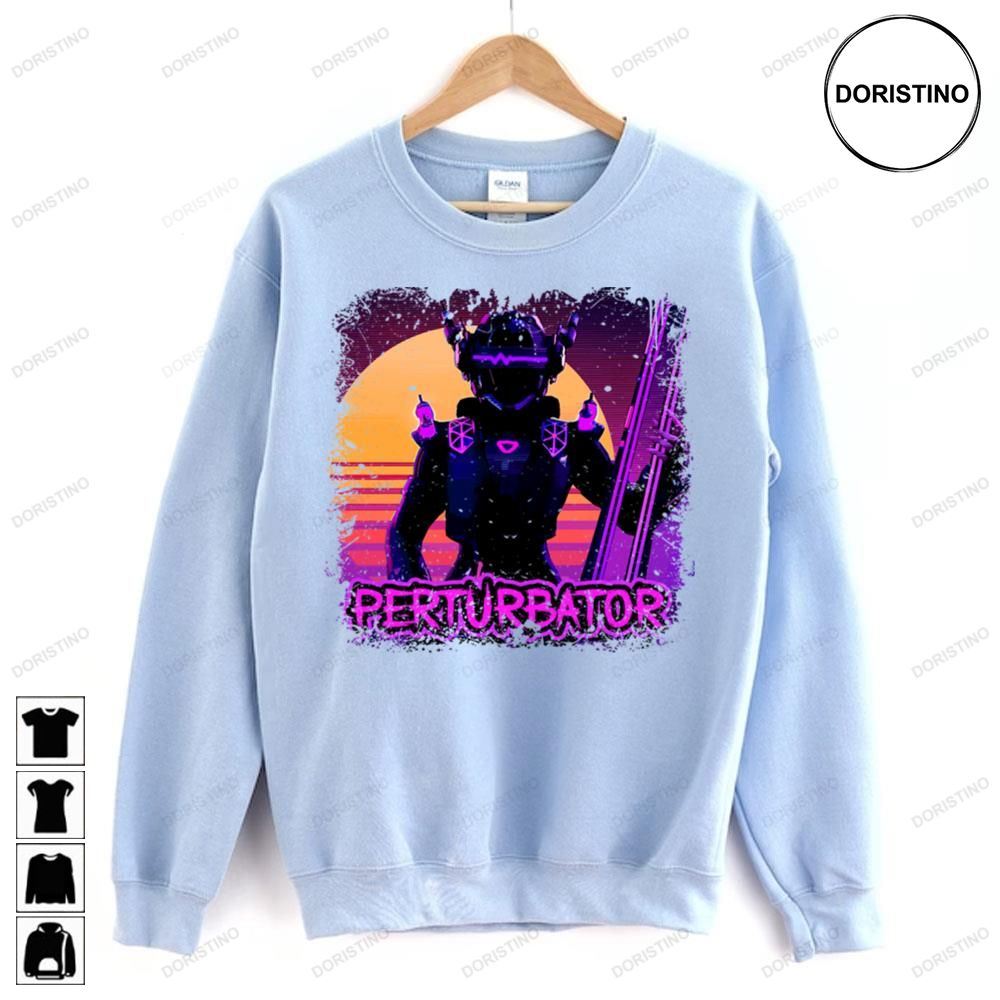 Retro Perturbator Merchandise Limited Edition T-shirts