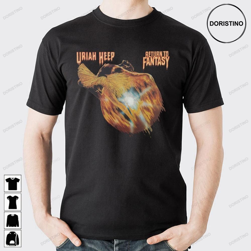 Return To Fantasy English Rock Uriah Heep Awesome Shirts