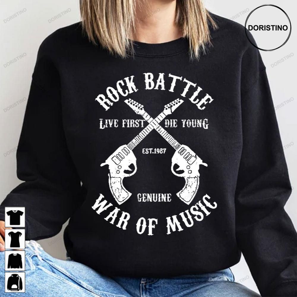 Rock Battles War Of Music Limited Edition T-shirts