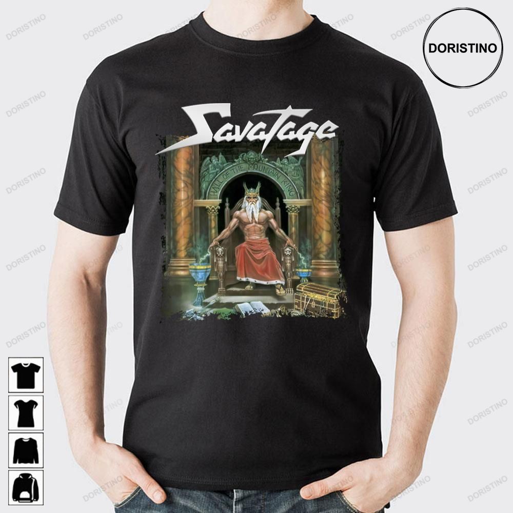 Savatage Hall Of The Mountain King Limited Edition T-shirts