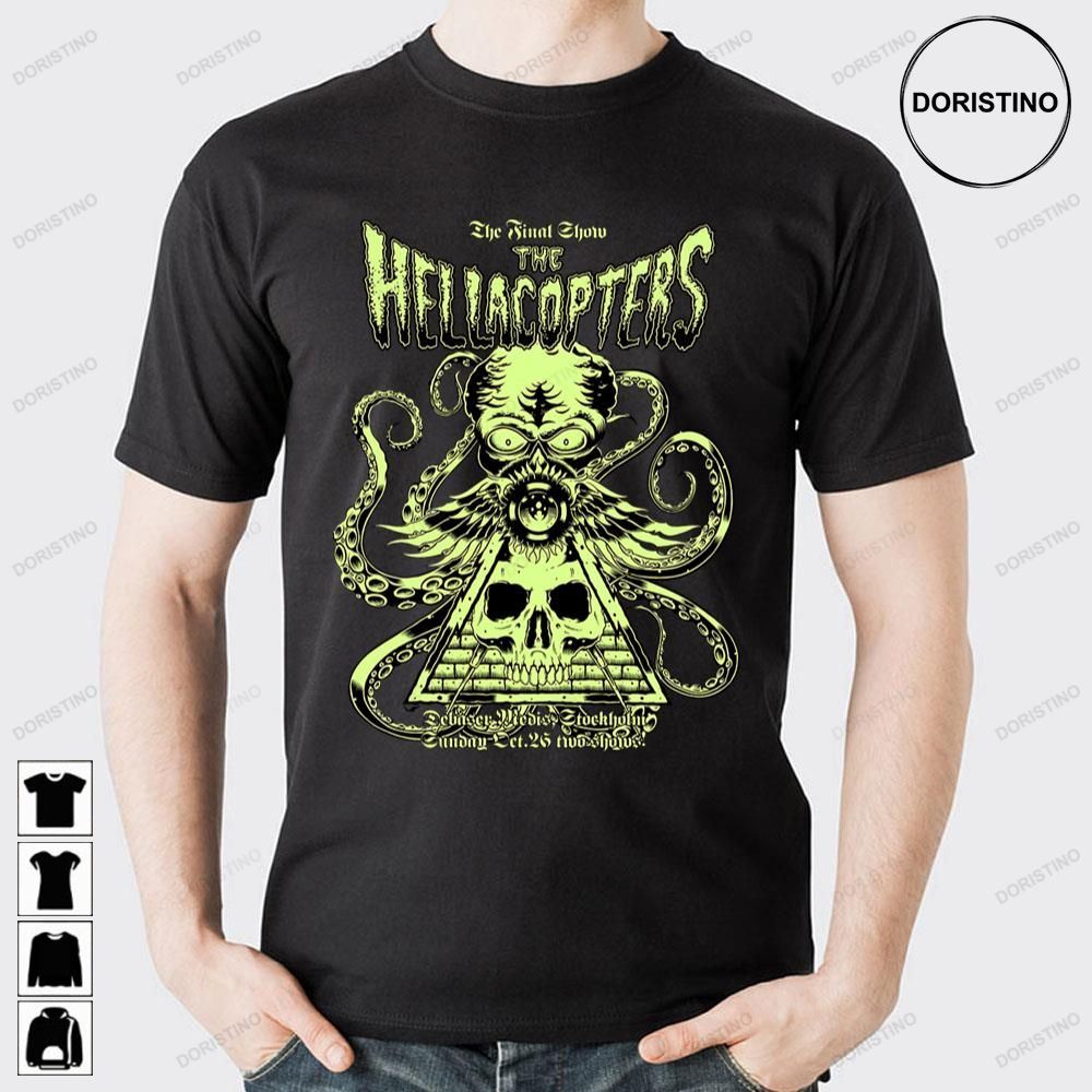 Skull The Hellacopters Limited Edition T-shirts