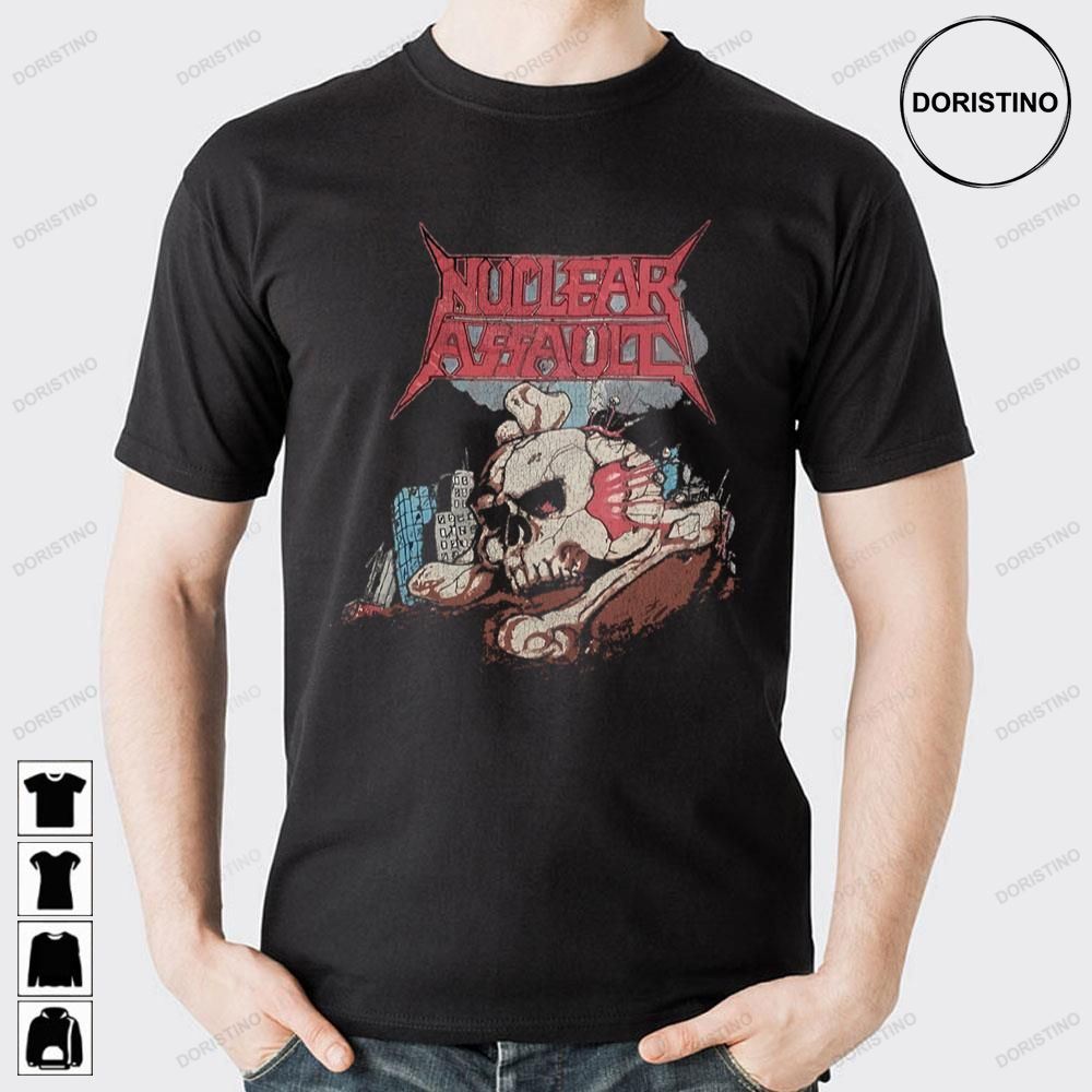 Skull Vintage Nuclear Assault Awesome Shirts