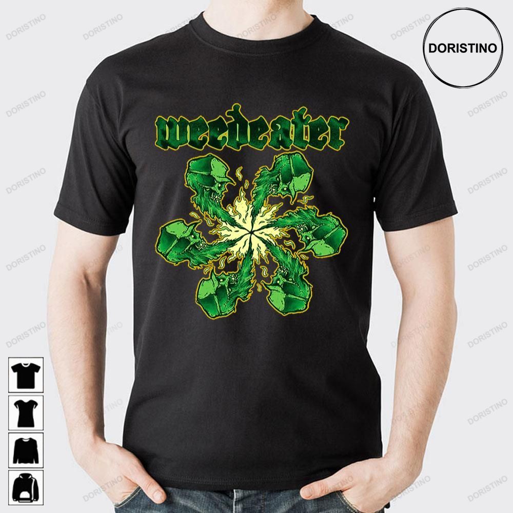 Skull Weedeater Awesome Shirts
