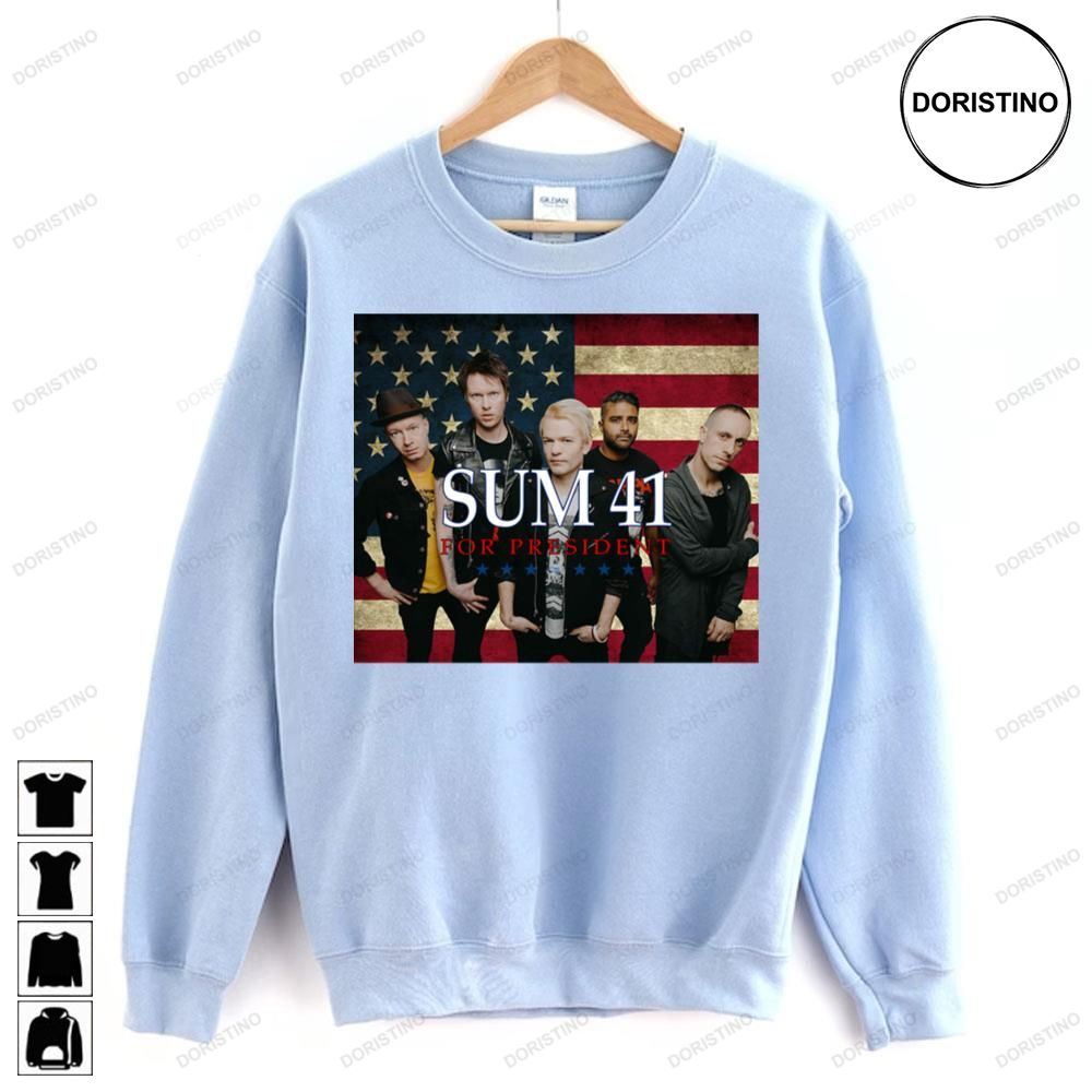 Sum 41 For President 2024 Awesome Shirts